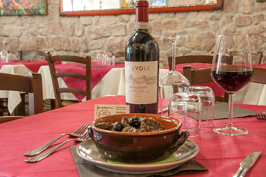 Ristorante Antica Taverna Volterra - il Menù